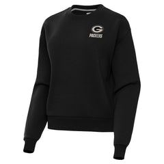 Green Bay Packers Antigua Women's Victory Pullover Sweatshirt Black