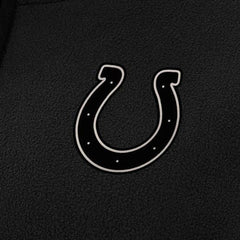 Indianapolis Colts Antigua Women's Brushed Carbon Figure Half-Zip Pullover Sweatshirt – Black