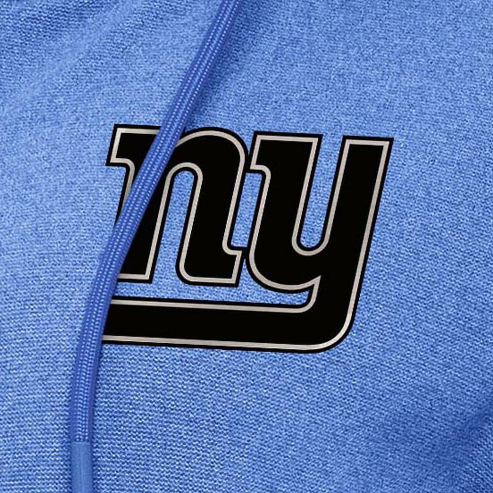 New York Giants Antigua Women's Seeker Full-Zip Hoodie Jacket Heather Royal