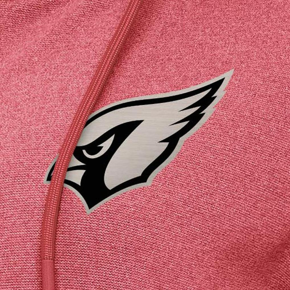 Arizona Cardinals Antigua Women's Seeker Full-Zip Hoodie Jacket Heather Red