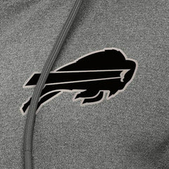 Buffalo Bills Antigua Women's Seeker Full-Zip Hoodie Jacket Heather Black