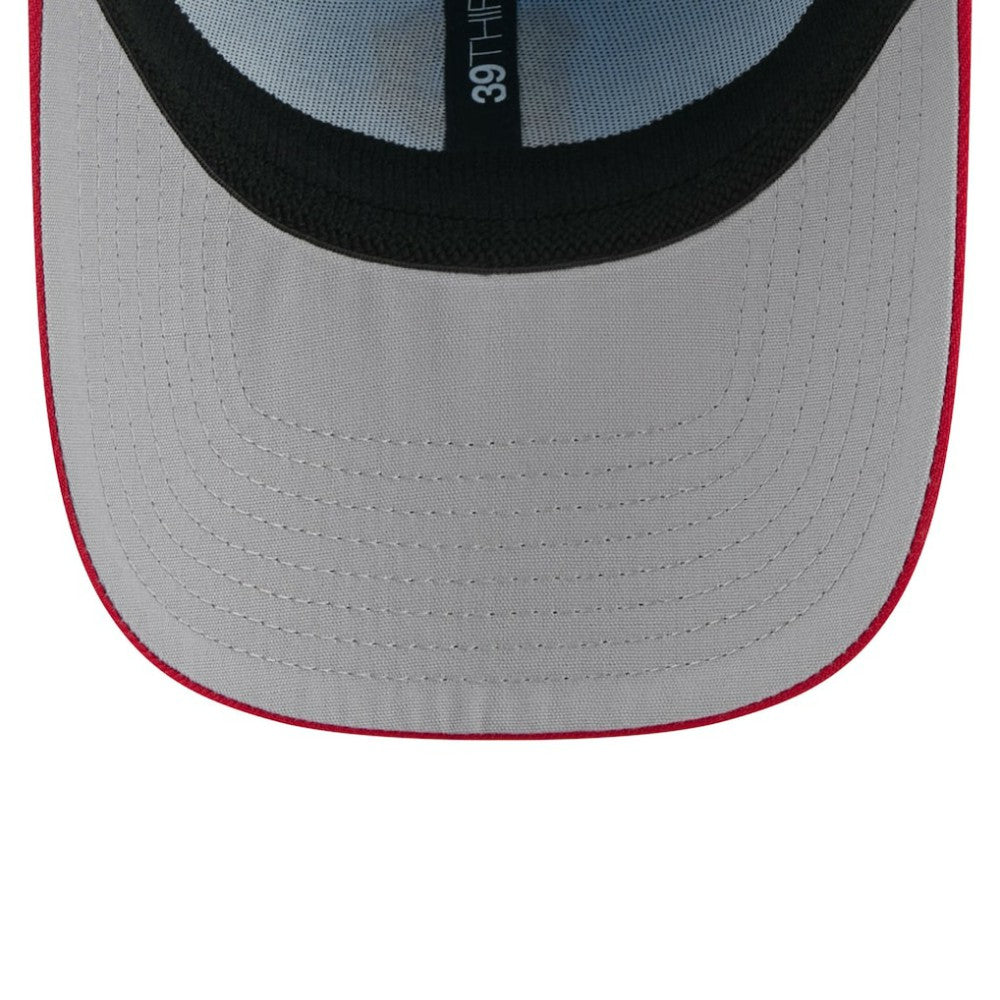 Pittsburgh Pirates New Era 2025 Fourth of July 39THIRTY Flex Hat - Light Blue/Red Hats