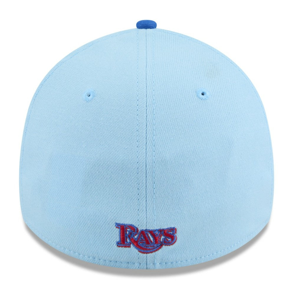 Tampa Bay Rays New Era 2025 Fourth of July 39THIRTY Flex Hat - Light Blue/Blue Hats
