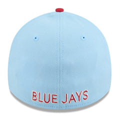 Toronto Blue Jays New Era 2025 Canada Day 39THIRTY Flex Hat - Light Blue/Red Hats