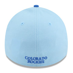 Colorado Rockies New Era 2025 Fourth of July 39THIRTY Flex Hat - Light Blue/Blue Hats