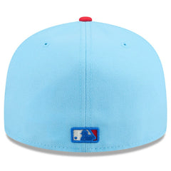 Chicago White Sox New Era 2025 Fourth of July 59FIFTY Fitted Hat - Light Blue/Red Hats