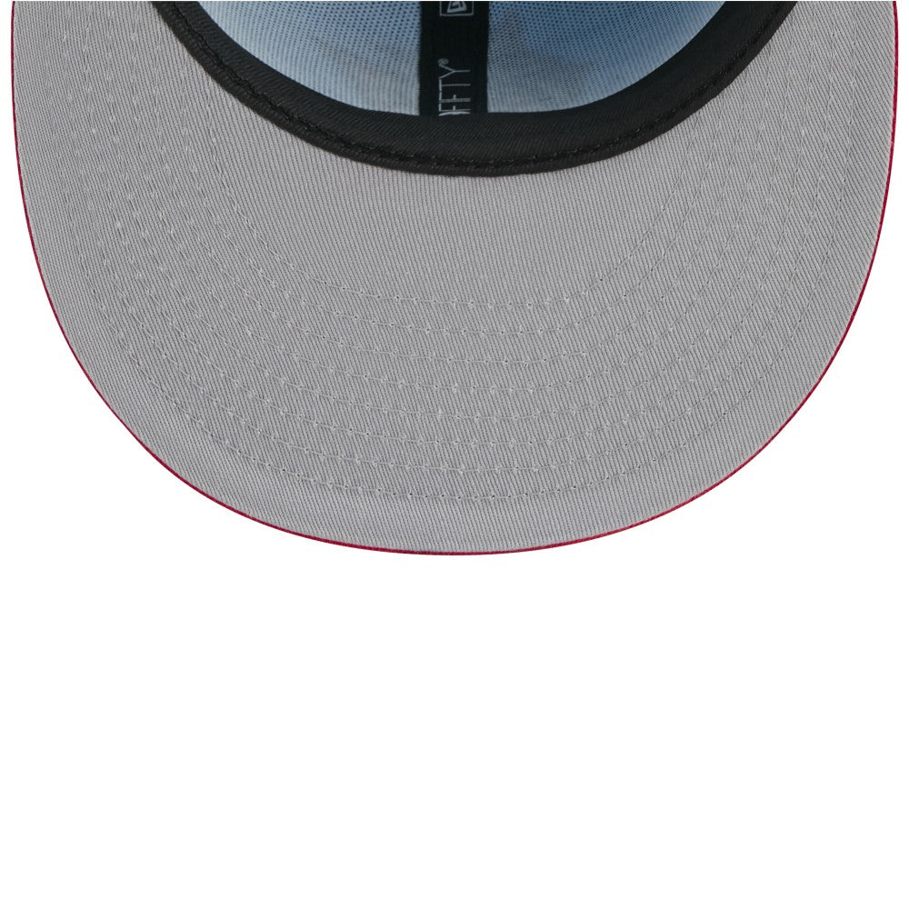 Miami Marlins New Era 2025 Fourth of July 59FIFTY Fitted Hat - Light Blue/Red Hats