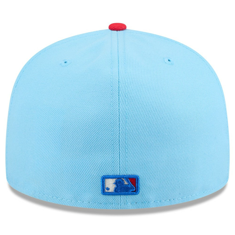 Washington Nationals New Era 2025 Fourth of July 59FIFTY Fitted Hat - Light Blue/Red Hats
