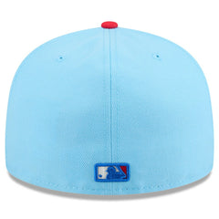 Washington Nationals New Era 2025 Fourth of July 59FIFTY Fitted Hat - Light Blue/Red Hats