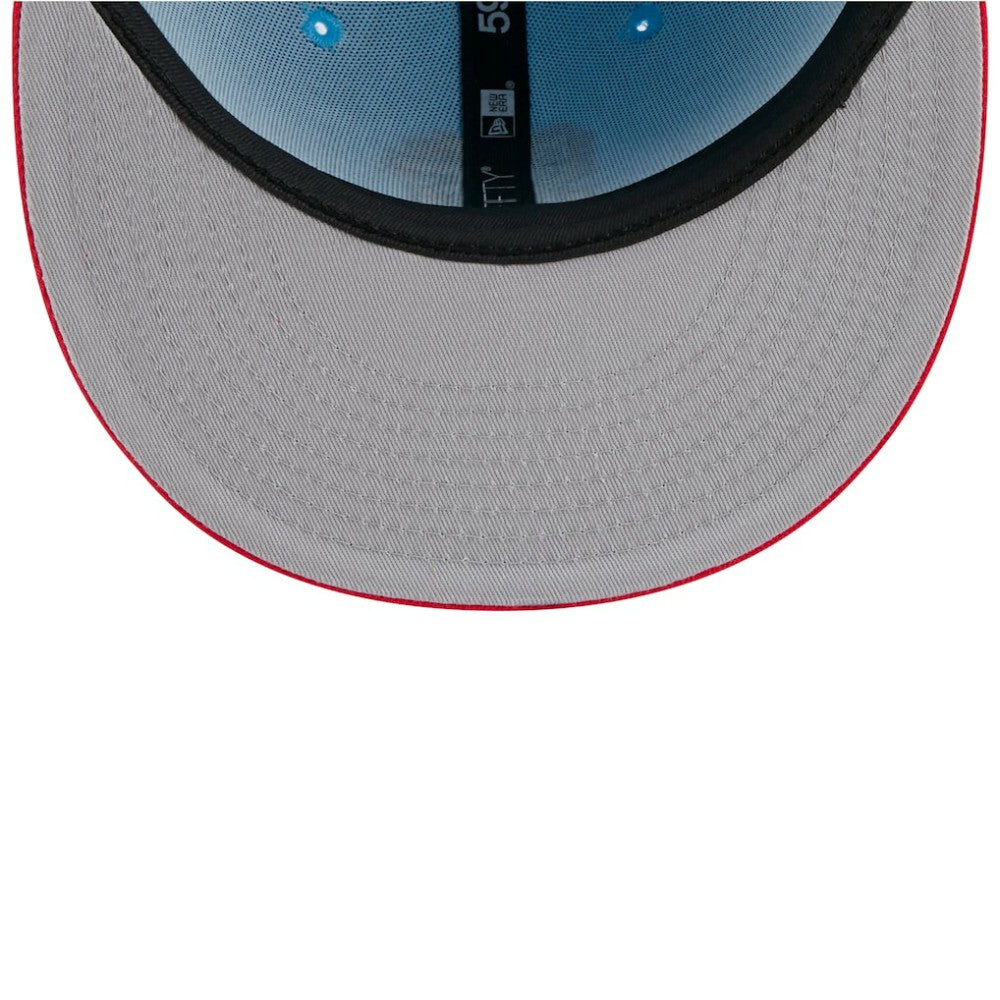 San Francisco Giants New Era 2025 Fourth of July 59FIFTY Fitted Hat - Light Blue/Red Hats