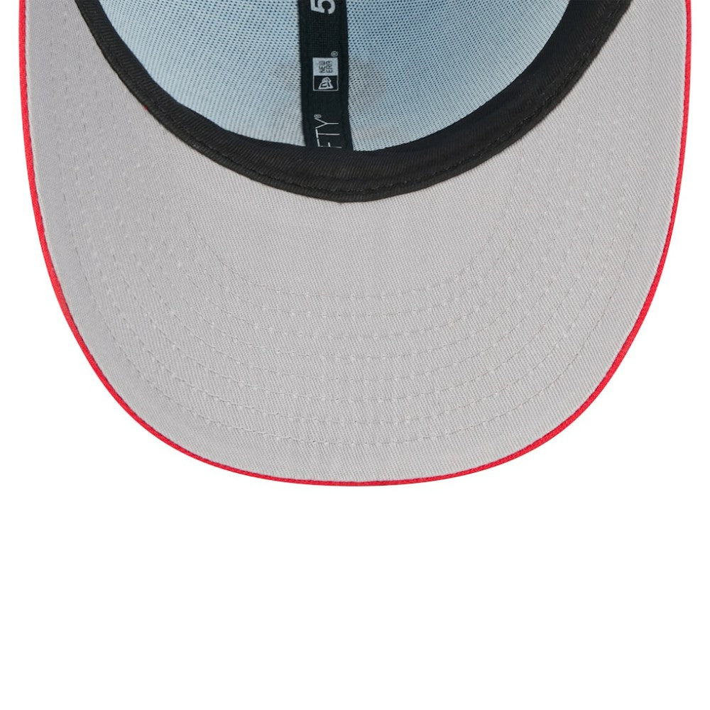 Chicago White Sox New Era 2025 Fourth of July Low Profile 59FIFTY Fitted Hat - Light Blue/Red Hats