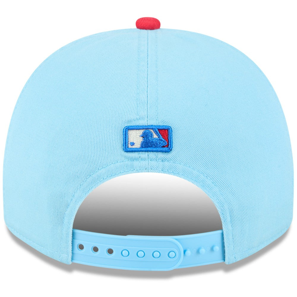 Miami Marlins New Era 2025 Fourth of July Golfer Snapback Hat - Light Blue/Red Hats