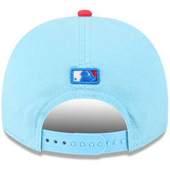 San Francisco Giants New Era 2025 Fourth of July Golfer Snapback Hat - Light Blue/Red Hats