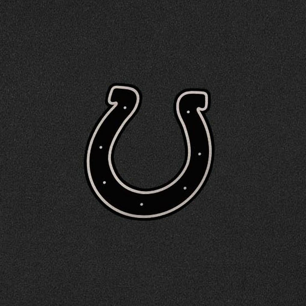 Indianapolis Colts Antigua Content Quarter-Zip Pullover Top Black