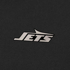 New York Jets Antigua Content Quarter-Zip Pullover Top Black