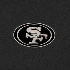 San Francisco 49ers Antigua Content Quarter-Zip Pullover Top Black