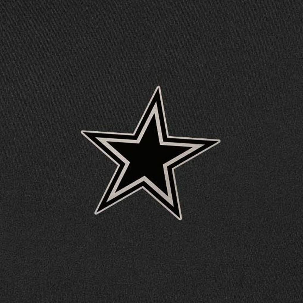 Dallas Cowboys Antigua Content Quarter-Zip Pullover Top Black