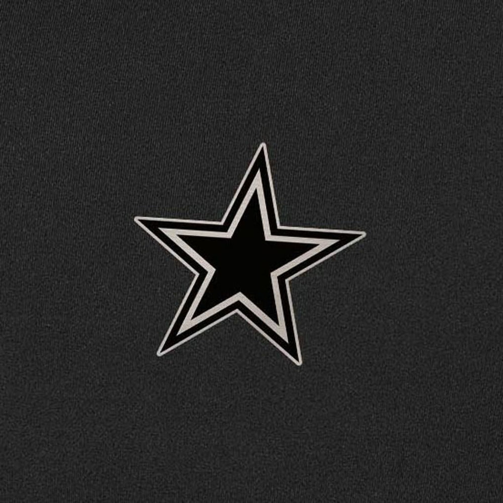 Dallas Cowboys Antigua Content Quarter-Zip Pullover Top Black