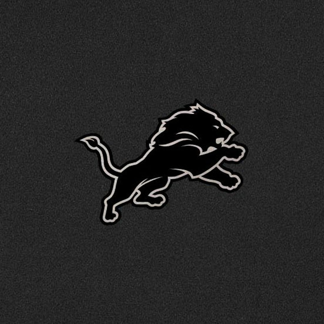 Detroit Lions Antigua Content Quarter-Zip Pullover Top Black