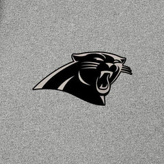 Carolina Panthers Antigua Effortless Full-Zip Hoodie Jacket Heather Gray