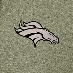 Denver Broncos Antigua Effortless Full-Zip Hoodie Jacket Olive