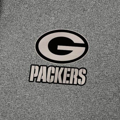 Green Bay Packers Antigua Effortless Full-Zip Hoodie Jacket Heather Black