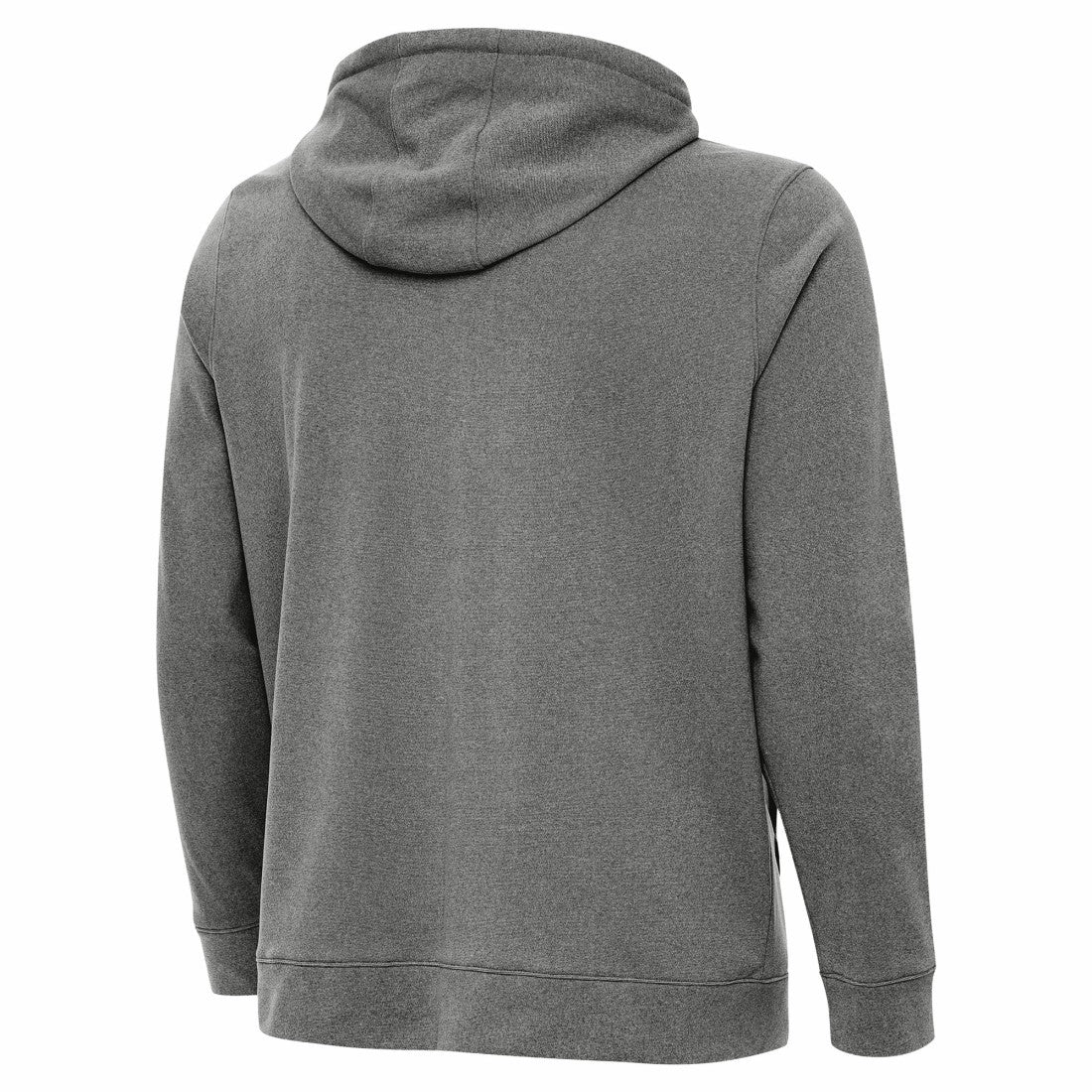 Houston Texans Antigua Effortless Full-Zip Hoodie Jacket Heather Black