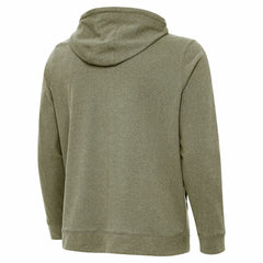 Houston Texans Antigua Effortless Full-Zip Hoodie Jacket Olive