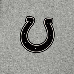 Indianapolis Colts Antigua Effortless Full-Zip Hoodie Jacket Heather Gray