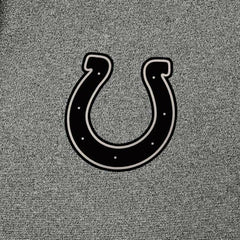 Indianapolis Colts Antigua Effortless Full-Zip Hoodie Jacket Heather Black