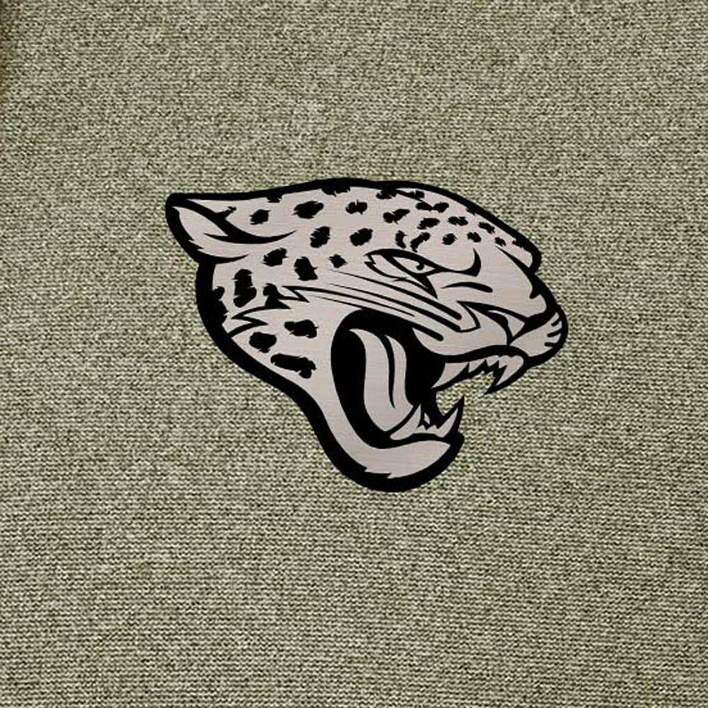 Jacksonville Jaguars Antigua Effortless Full-Zip Hoodie Jacket Olive