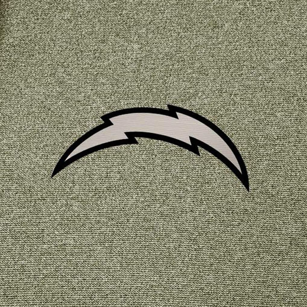 Los Angeles Chargers Antigua Effortless Full-Zip Hoodie Jacket Olive