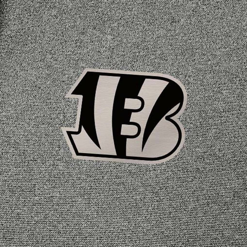 Cincinnati Bengals Antigua Effortless Full-Zip Hoodie Jacket Heather Black