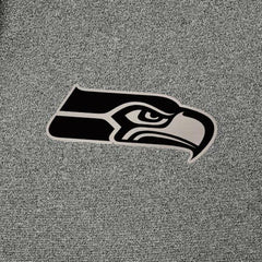 Seattle Seahawks Antigua Effortless Full-Zip Hoodie Jacket Heather Black