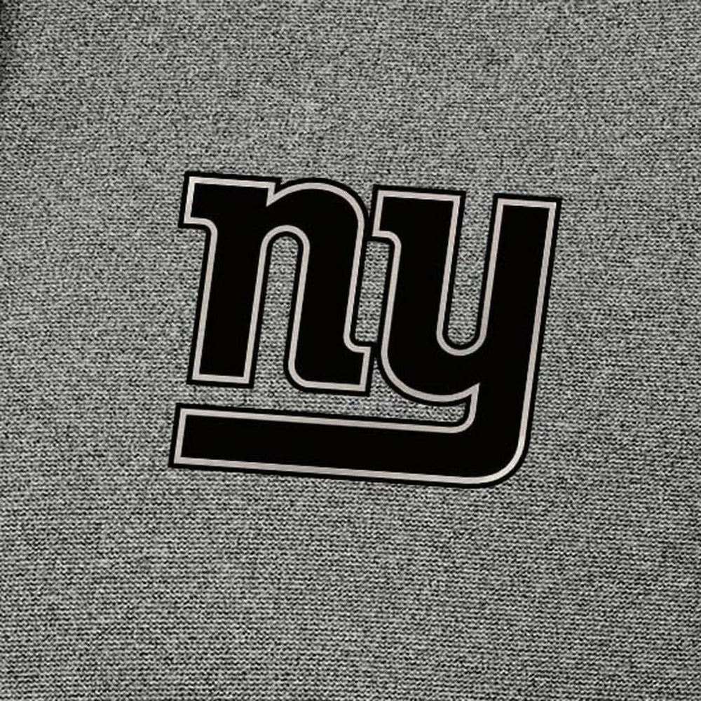 New York Giants Antigua Effortless Full-Zip Hoodie Jacket Heather Black