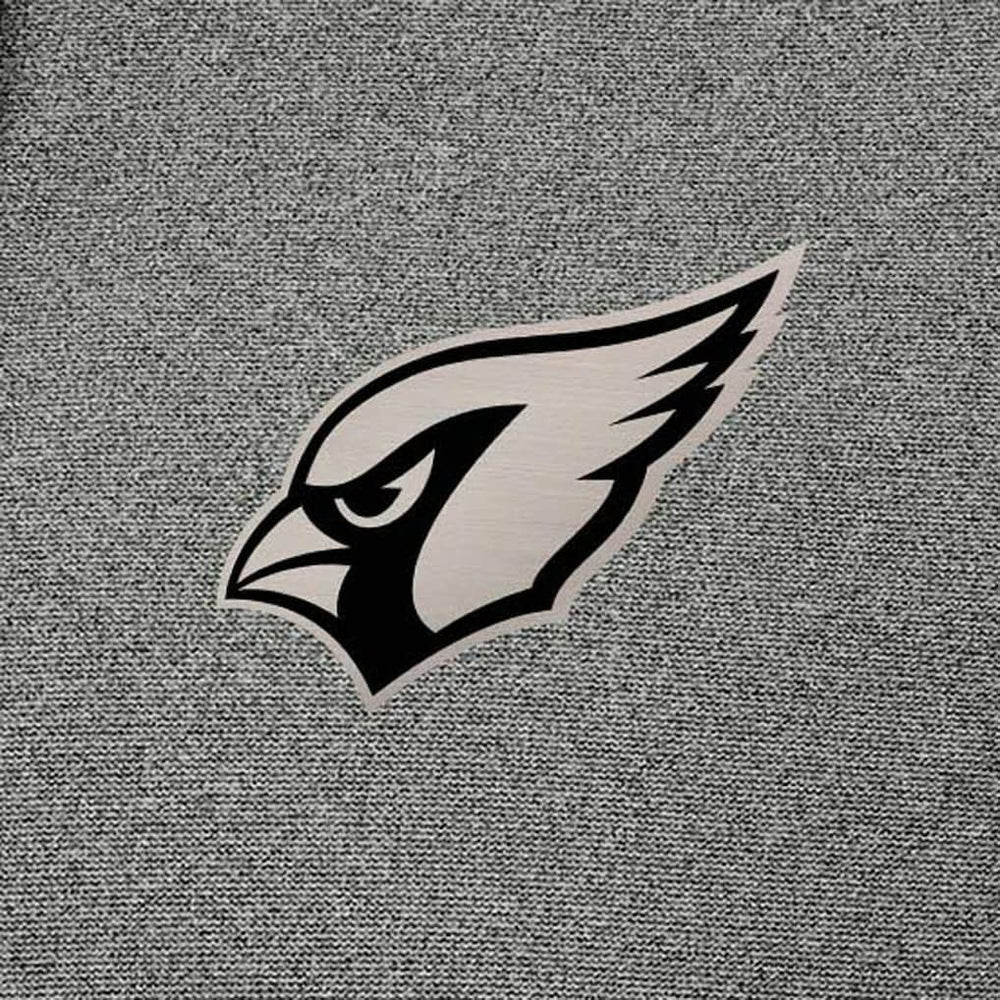 Arizona Cardinals Antigua Effortless Full-Zip Hoodie Jacket Heather Black