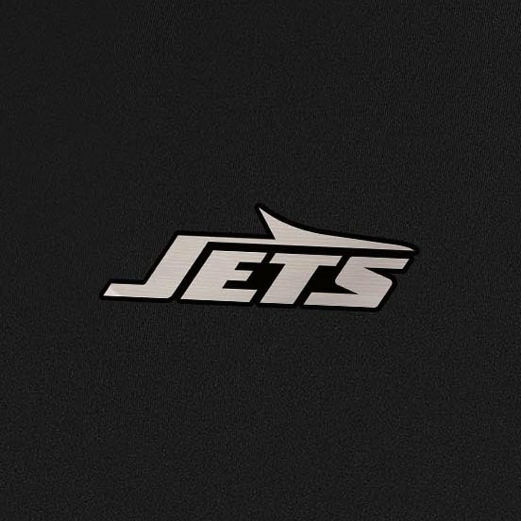 New York Jets Antigua Insider Quarter-Zip Jacket Black
