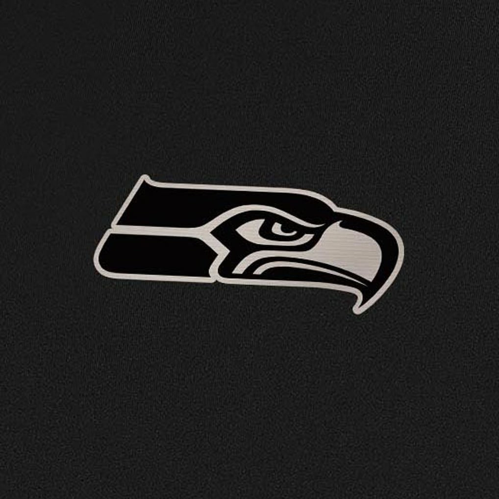 Seattle Seahawks Antigua Insider Quarter-Zip Jacket Black