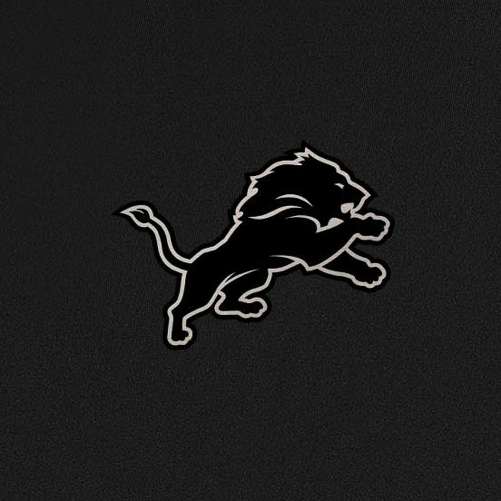 Detroit Lions Antigua Insider Quarter-Zip Jacket Black