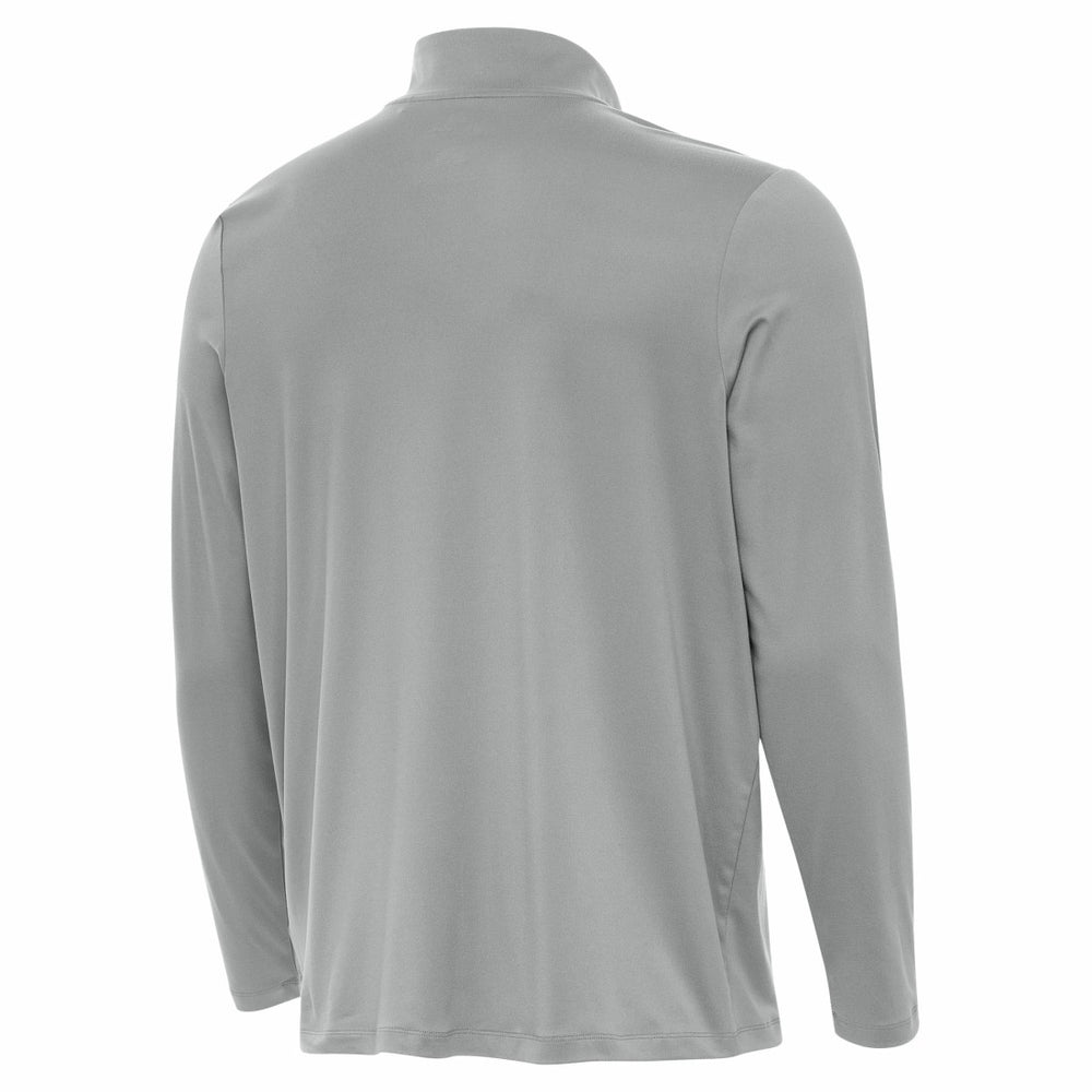 Detroit Lions Antigua Reprocess Quarter-Zip Top Gray