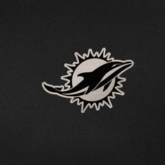 Miami Dolphins Antigua Reprocess Quarter-Zip Top Black
