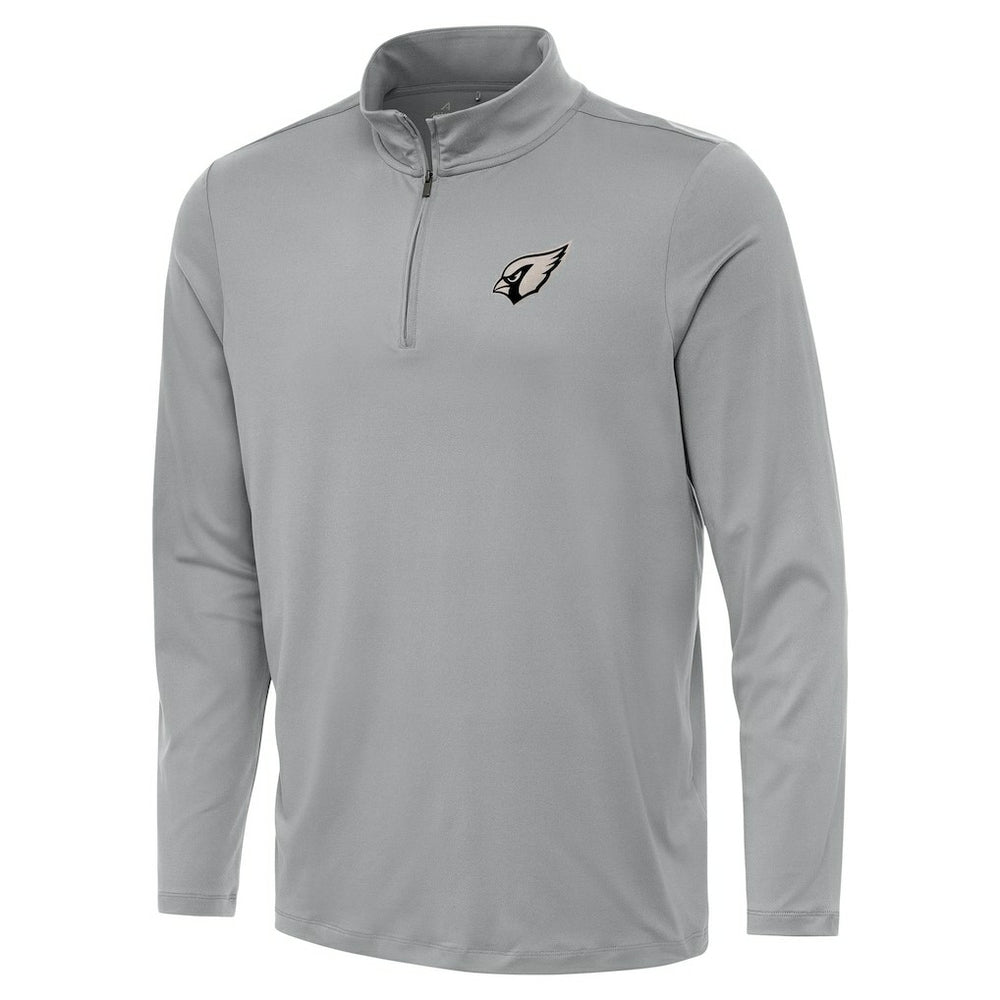 Arizona Cardinals Antigua Reprocess Quarter-Zip Top Gray