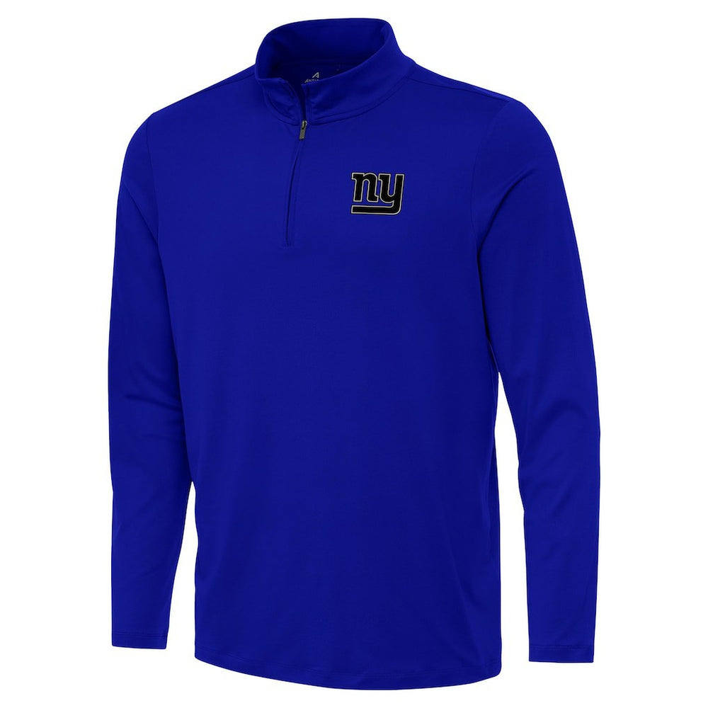 New York Giants Antigua Reprocess Quarter-Zip Top Royal