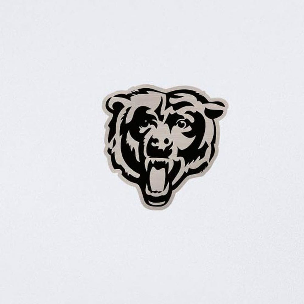 Chicago Bears Antigua Reprocess Quarter-Zip Top White