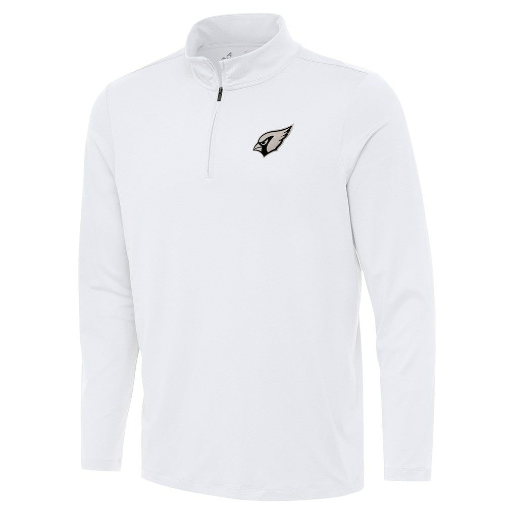 Arizona Cardinals Antigua Reprocess Quarter-Zip Top White