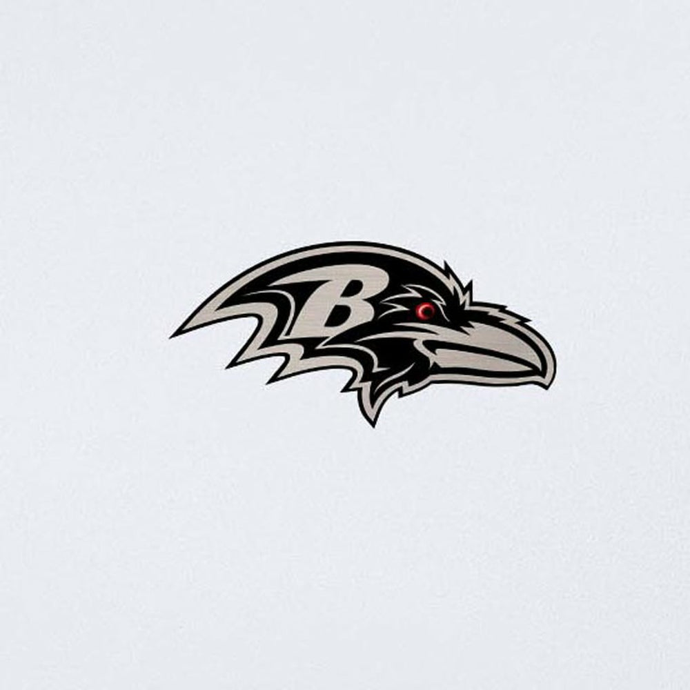 Baltimore Ravens Antigua Reprocess Quarter-Zip Top White