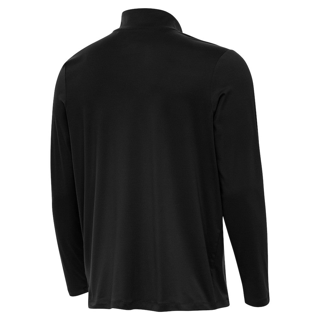 Cleveland Browns Antigua Reprocess Quarter-Zip Top Black
