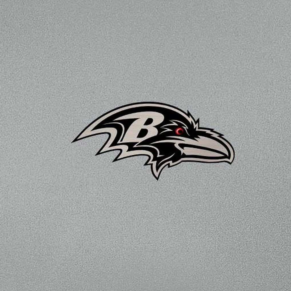 Baltimore Ravens Antigua Reprocess Quarter-Zip Top Gray