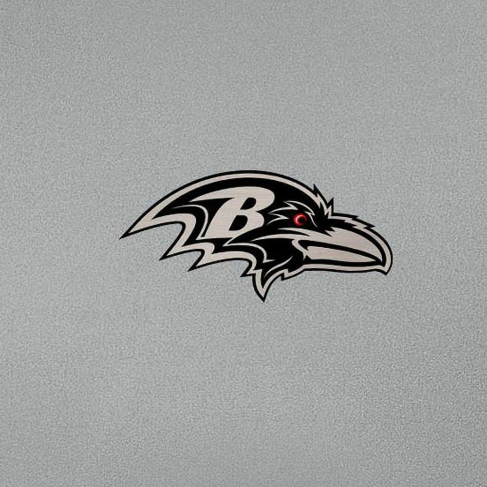 Baltimore Ravens Antigua Reprocess Quarter-Zip Top Gray