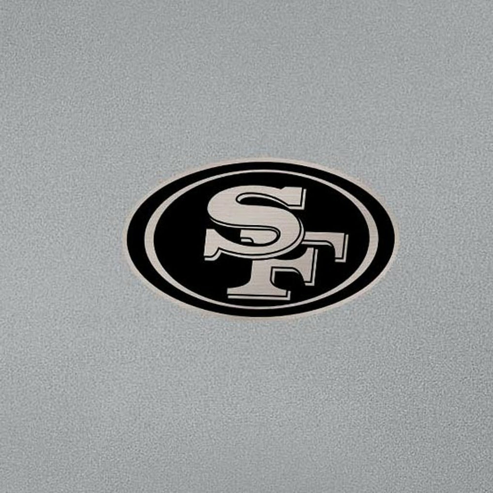 San Francisco 49ers Antigua Reprocess Quarter-Zip Top Gray